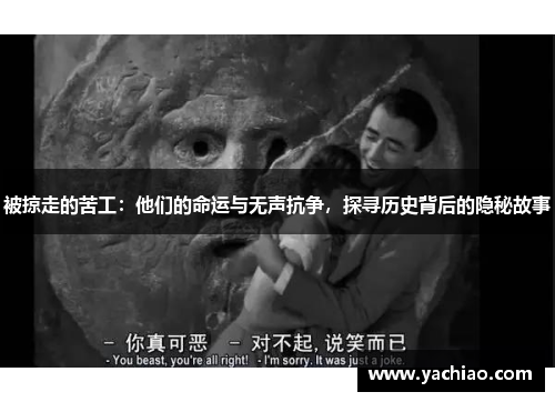 被掠走的苦工：他们的命运与无声抗争，探寻历史背后的隐秘故事